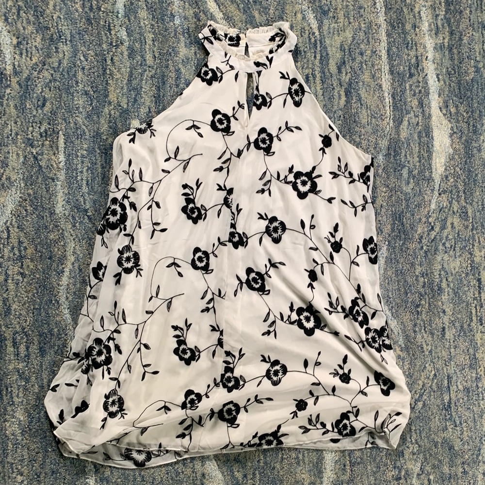 1X Floral Shift dress